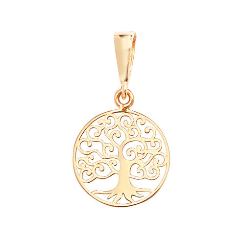 9ct Gold Tree of Life Pendant PN1062