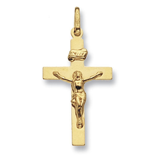 9ct Gold Crucifix Pendant PN106