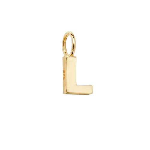 9ct Gold Initial Pendant - PN1070