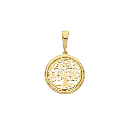 9ct Gold Tree of Life Pendant - PN1077