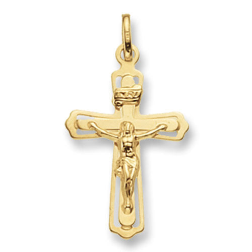 9ct Gold Crucifix Pendant PN110