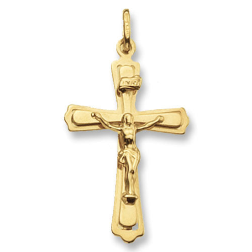 9ct Gold Crucifix Pendant PN111