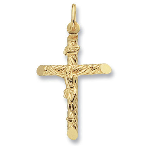 9ct Gold Crucifix Pendant PN117