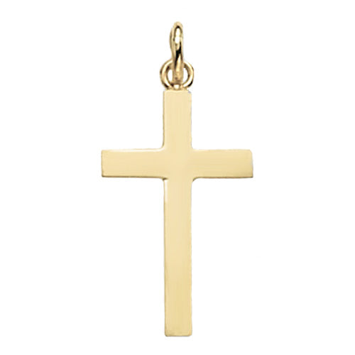 9ct Gold Cross Pendant - PN121