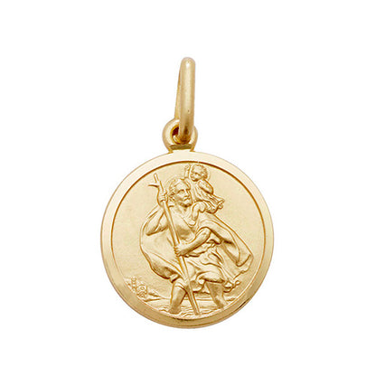 9ct Gold St Christopher Pendant - PN14