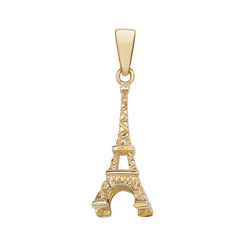 9ct Gold Eiffel Tower Pendant - PN197