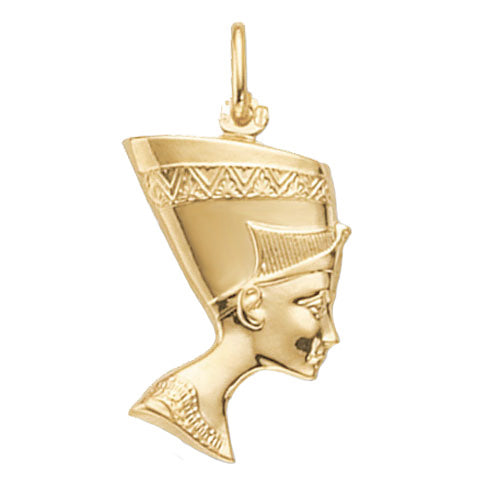 9ct Gold Nefertiti Pendant - PN230