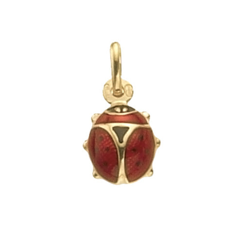 9ct Gold Ladybird Pendant - PN250