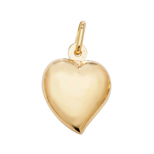 9ct Gold Heart Pendant - PN254