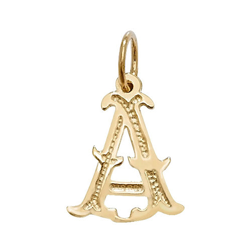 9ct Gold Initial Pendant - PN527