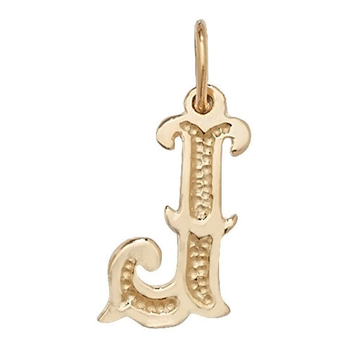 9ct Gold Initial Pendant - PN527