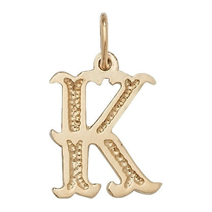 9ct Gold Initial Pendant - PN527