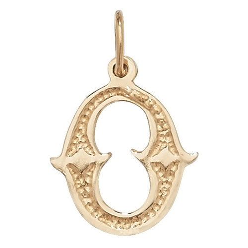 9ct Gold Initial Pendant - PN527