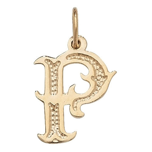 9ct Gold Initial Pendant - PN527