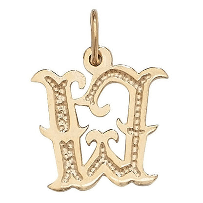 9ct Gold Initial Pendant - PN527