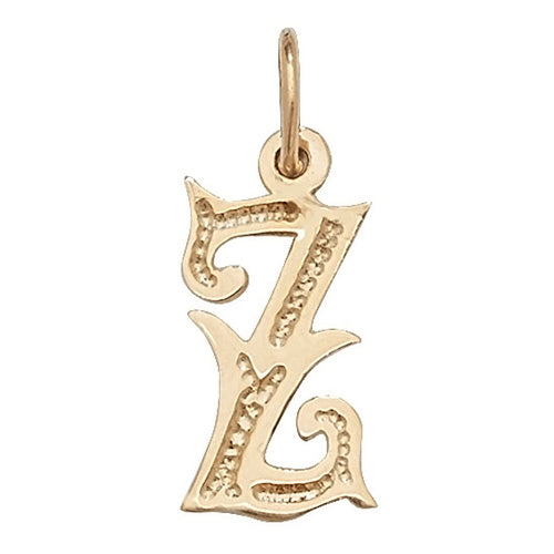 9ct Gold Initial Pendant - PN527