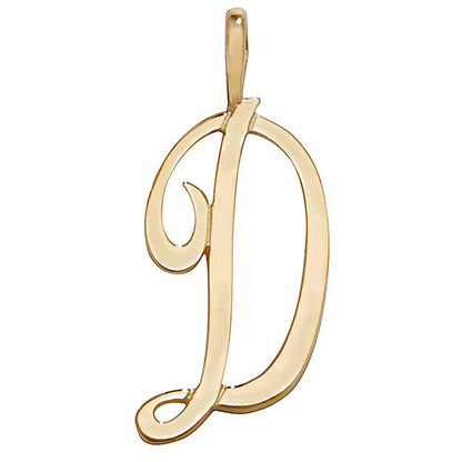 9ct Gold Initial Pendant - PN528