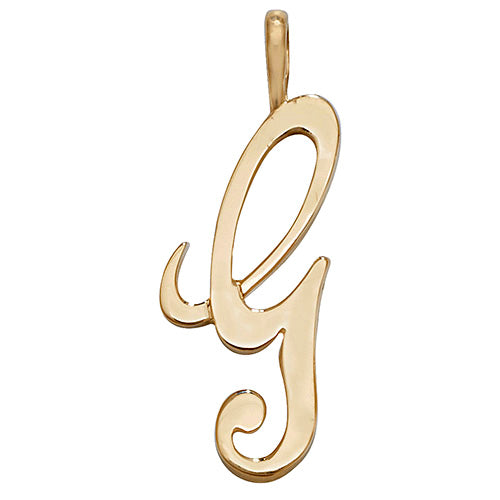 9ct Gold Initial Pendant - PN528