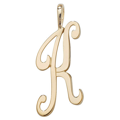 9ct Gold Initial Pendant - PN528