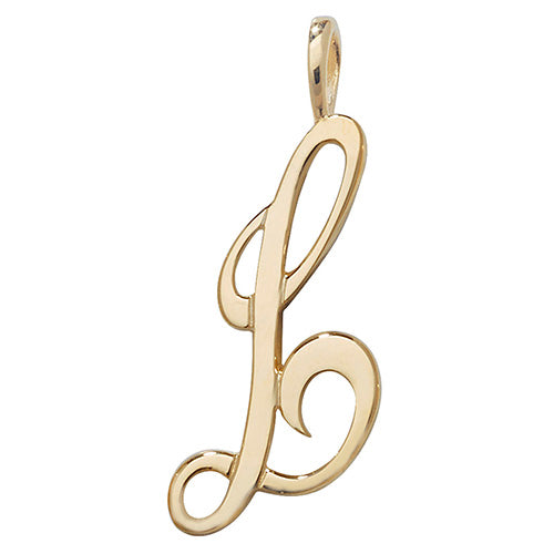 9ct Gold Initial Pendant - PN528