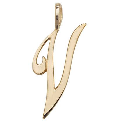 9ct Gold Initial Pendant - PN528