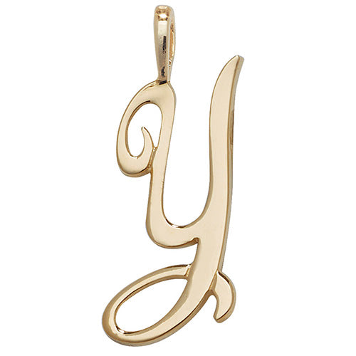 9ct Gold Initial Pendant - PN528