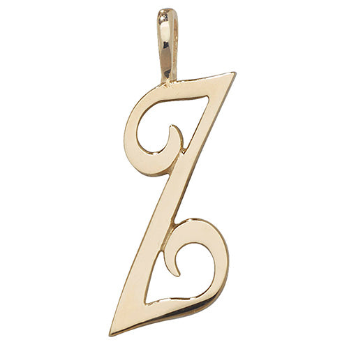 9ct Gold Initial Pendant - PN528