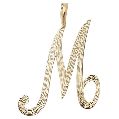 9ct Gold Initial Pendant - PN529
