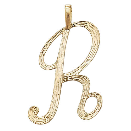 9ct Gold Initial Pendant - PN529