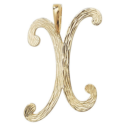 9ct Gold Initial Pendant - PN529