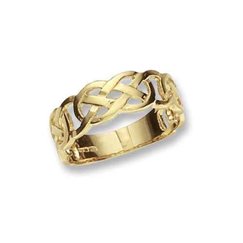 9Ct Gold Celtic Ring - RN138