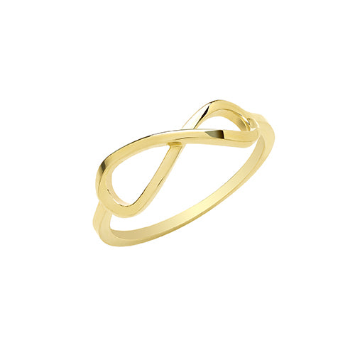 9Ct Gold Infinity Ring - RN1651