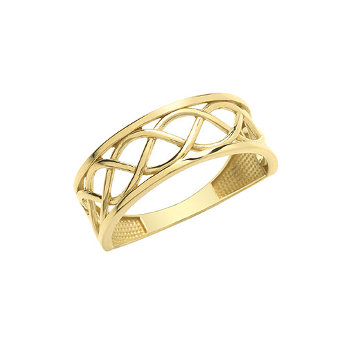 9Ct Gold Celtic Ring - RN938